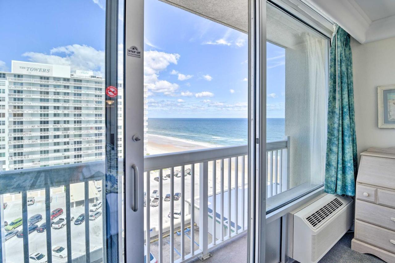 Vacation Vibe Condo Eleventh-Floor Ocean Views دايتونا بيتش المظهر الخارجي الصورة