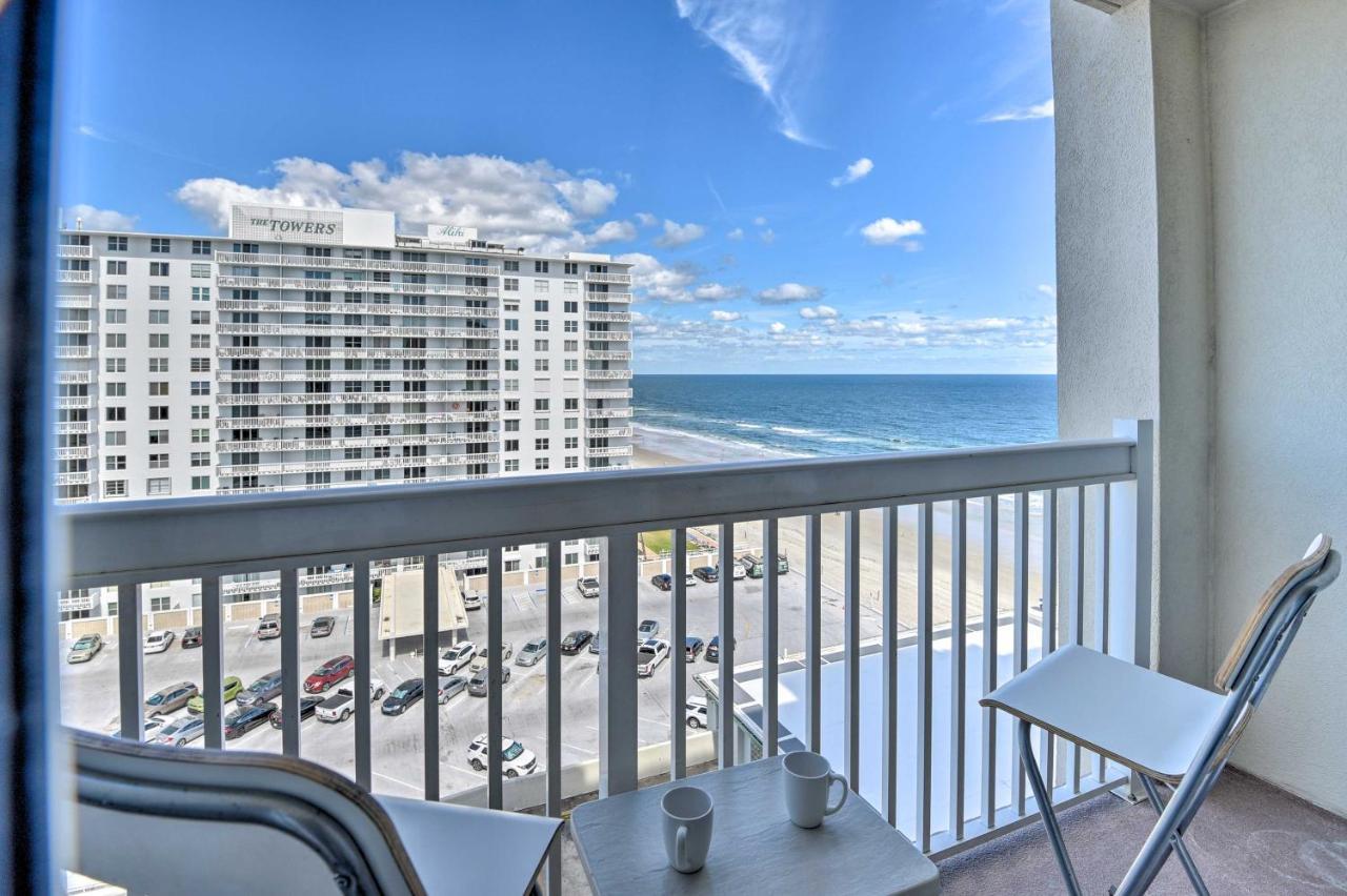 Vacation Vibe Condo Eleventh-Floor Ocean Views دايتونا بيتش المظهر الخارجي الصورة