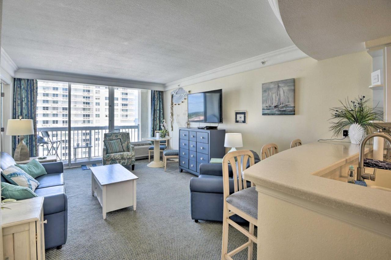 Vacation Vibe Condo Eleventh-Floor Ocean Views دايتونا بيتش المظهر الخارجي الصورة