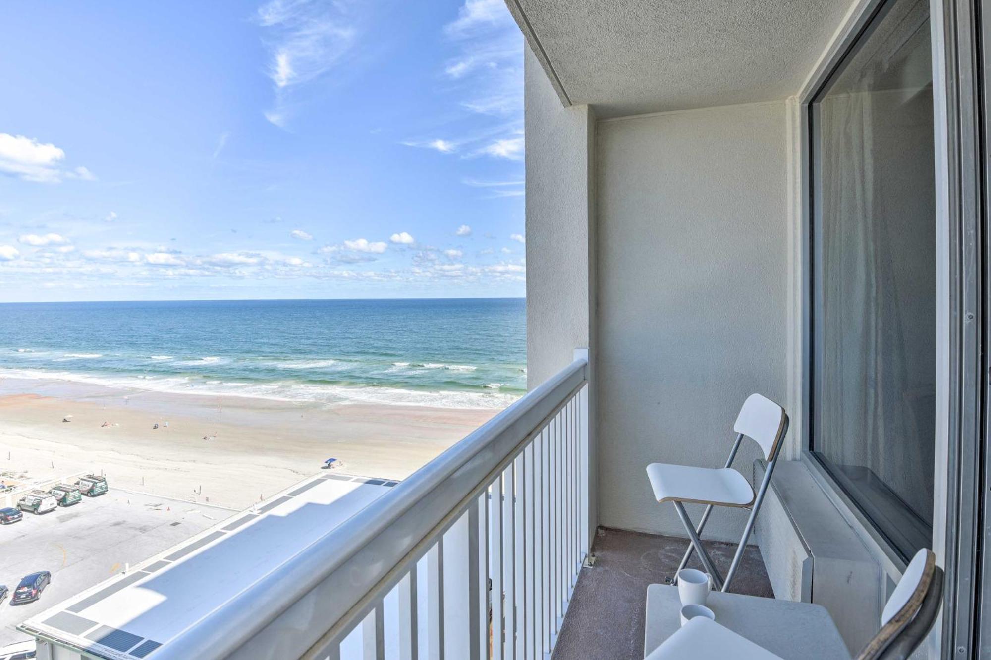 Vacation Vibe Condo Eleventh-Floor Ocean Views دايتونا بيتش المظهر الخارجي الصورة
